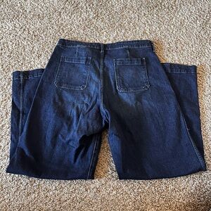 Old Navy extra high-rise wide leg jeans